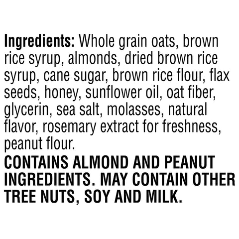 Kashi Honey Almond Flax Chewy Granola Bar, 1.2 Ounce -- 72 per case