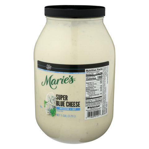 Marie's Premium Super Blue Cheese Dressing, 1 gallon -- 2 per case