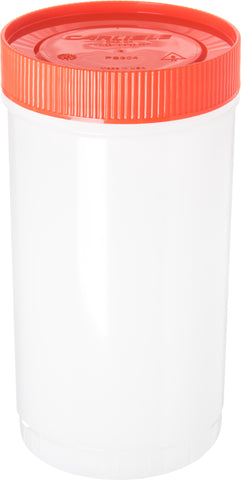 Stor N' Pour® CONTAINER COMPLETE UNIT ORANGE 1 QT