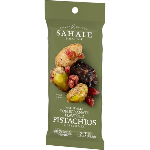 Sahale Pomegranate Pistachios Glazed Mix, 1.5 Ounce -- 108 per case.