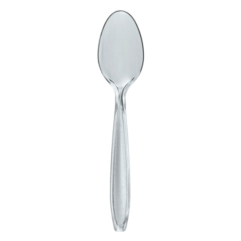 Solo® Impress™ SPOON TEA PLASTIC HEAVY WEIGHT CLEAR PS