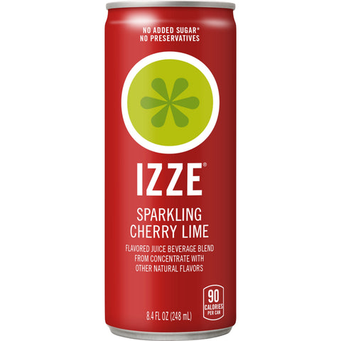 Izze JUICE CHERRY LIME SPARKLNG CAN