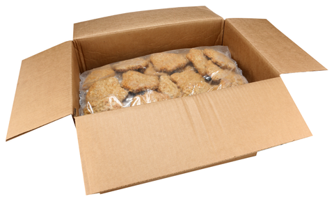 Beef Pattie Breaded Whole Grain Made W/ Applesauce Fc Cn 3.8 Oz 69011
