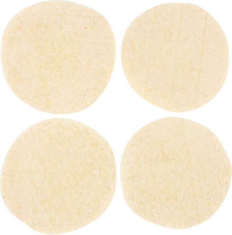 Mexican Original Receta de Oro White Pressed Flour Tortilla, 6 inch.
