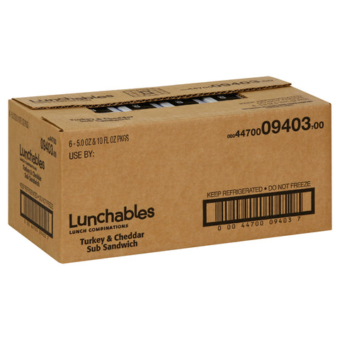 Lunchables LUNCHABLE TURKEY & CHEDDAR SUB UPLOADED