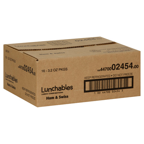 Lunchable Ham/swiss Cracker