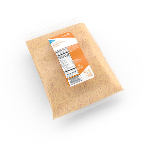Schreiber CHEESE CHEDDAR MILD FEATHER SHRED