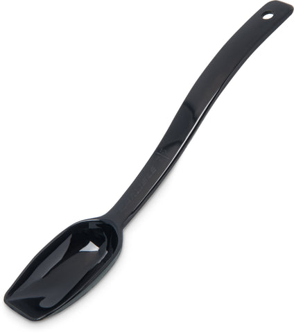 Carlisle SPOON SOLID PLASTIC BLACK 9