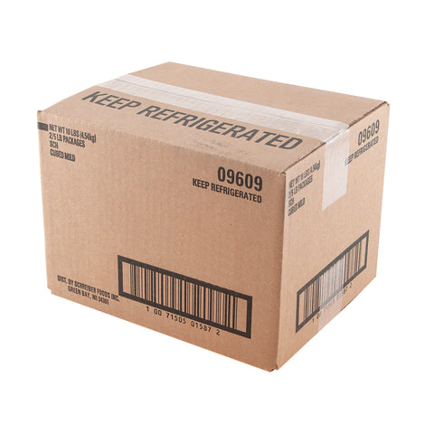 Schreiber CHEESE CHEDDAR MILD CUBE 3/4