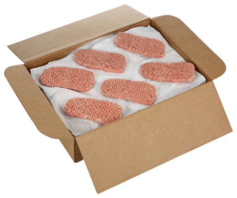 Classics BEEF STEAK CUBE HOAGIE SHAPE 4 OZ 10000034241