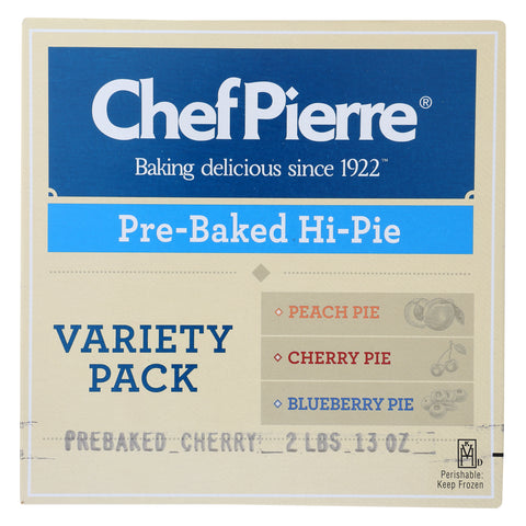 Chef Pierre PIE VARIETY PACK HI PRE-BAKED 10