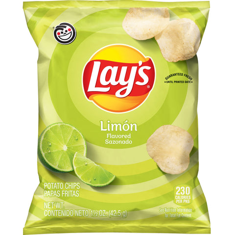 Chip Potato Limon Single Serve