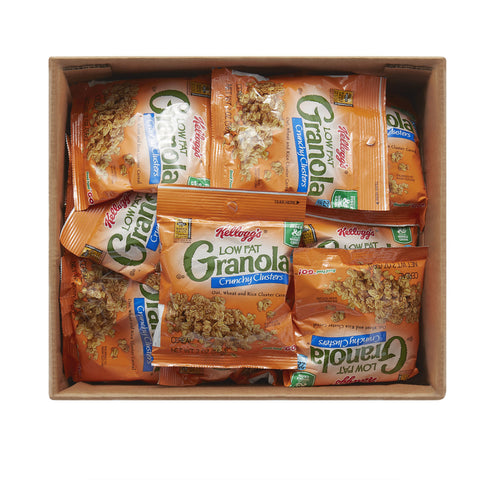 Cereal Granola Low Fat Crunchy Clusters Pouches