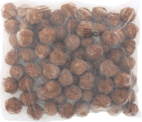 Meatball Beef Italian Style Oven Roasted Fc 1 Oz 72723-0269