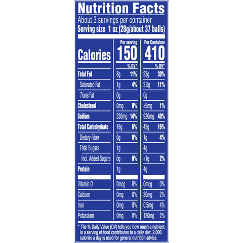 Snack Cheez Balls White Cheddar