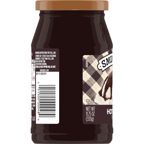 Smuckers Hot Fudge Topping, 11.75 Ounce -- 12 per case.