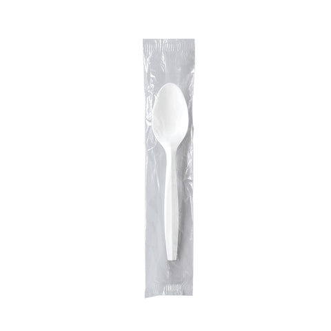Solo® Regal™ SPOON TEA PLASTIC MEDIUM WEIGHT WHITE PP IW