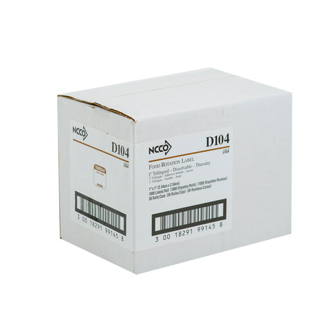 National Checking LABEL THURSDDAY 1X1 TRILINGUAL