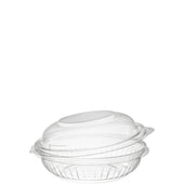 PresentaBowls® BOWL HINGED W/DOME LID PLASTIC CLEAR 8 OZ