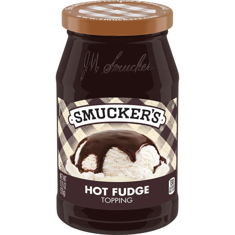 Smuckers Hot Fudge Topping, 11.75 Ounce -- 12 per case.