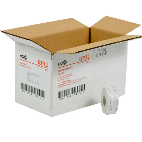 National Checking LABEL PRODUCT REMOVEABLE 1X2