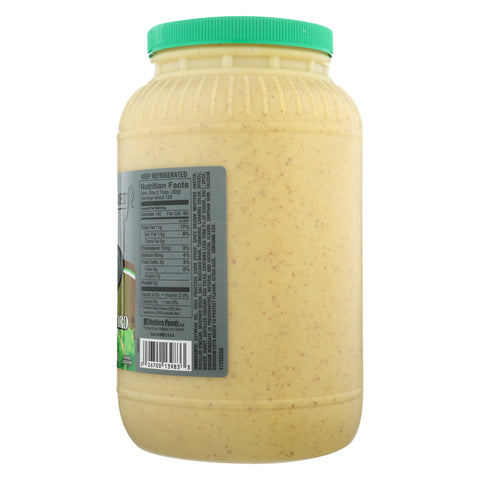 Ventura Foods Classic Gourmet Select Golden Honey Mustard Salad Dressing, 1 Gallon -- 4 per case.