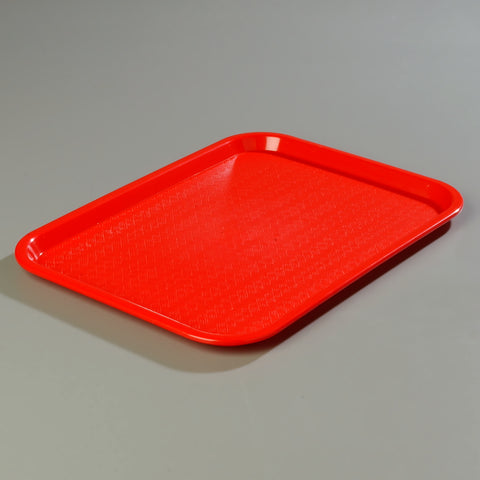 Tray Serving Cafe® Standard Red 10x14