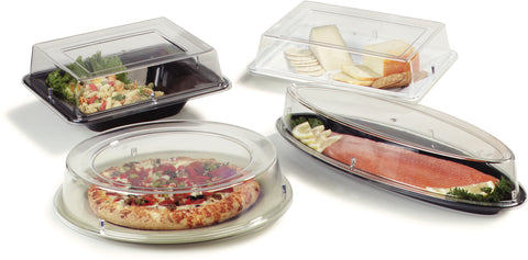 Carlisle PLATTER SALMON DESIGNER DISPLAYWARE™ WIDE RIM WHITE 22X8