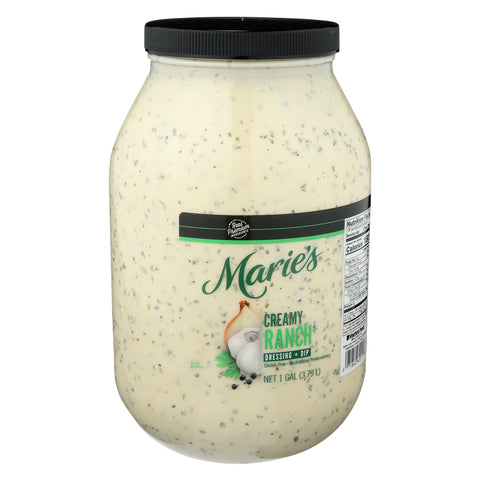 Maries Creamy Ranch Dressing, 7.78 Pound -- 2 per case.