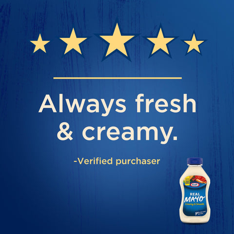 Kraft Real Spoonable Mayonnaise, 12 Ounce -- 12 per case.