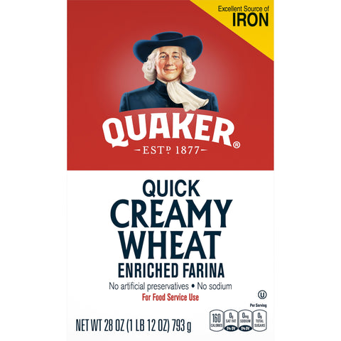 Quaker® CEREAL HOT CREAMY WHITE FARINA