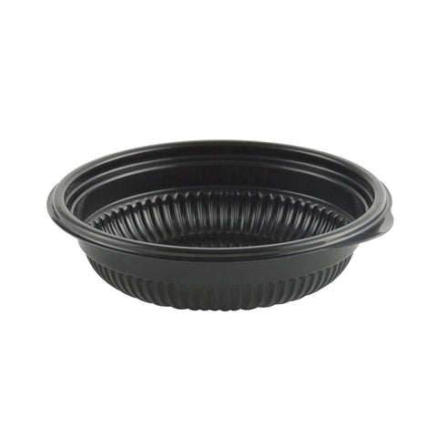 Bowl Plastic Black M4805b 5 Oz
