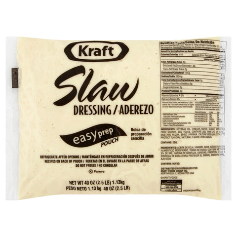 Dressing Coleslaw Easy Prep Pouch