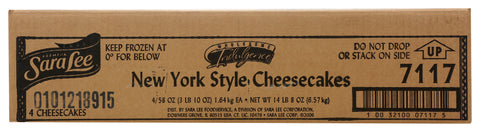 Cheesecake New York Style Plain Round Nsa 10