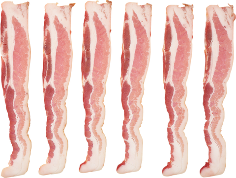 Wright® Brand BACON 10/14 CT SLAB SLICED THICK 14010320616