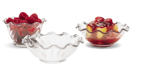 Dish Dessert Tulip San Plastic Clear 5 Oz