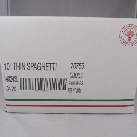 Zerega PASTA SPAGHETTI CUT 10