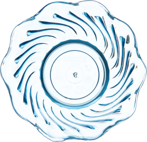 Dish Dessert Tulip Ice Blue 5 Oz