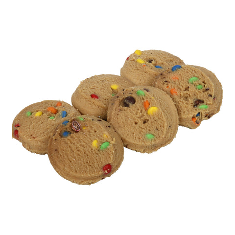 Otis Spunkmeyer Delicious Essentials Carnival Cookie Dough, 1.5 Ounce -- 240 per case