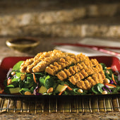 Quik-To-Fix BEEF BREADED SUPER CRISPY™CHOPPED COUNTRY FRIED STEAK 3.2 OZ 10000094050