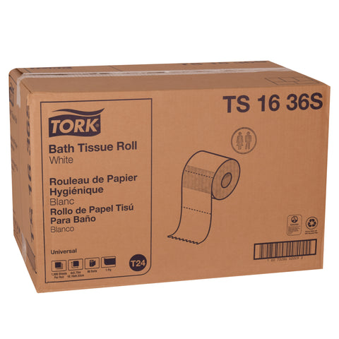 Don Brand TISSUE BATH ROLL WHITE 1 PLY 3.75X4