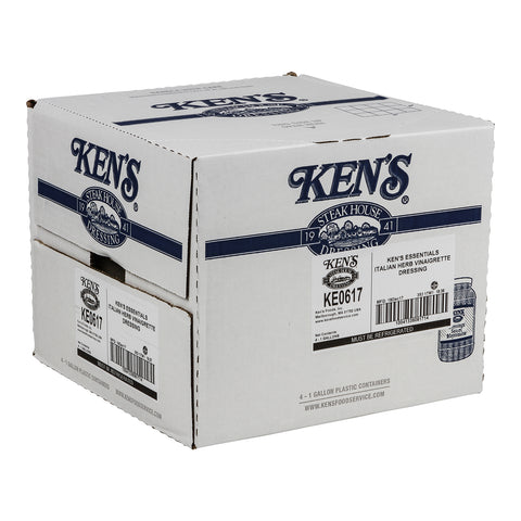 Ken's Foods DRESSING VINAIGRETTE ITALIAN HERB ALL NATURAL REFRIGERATED