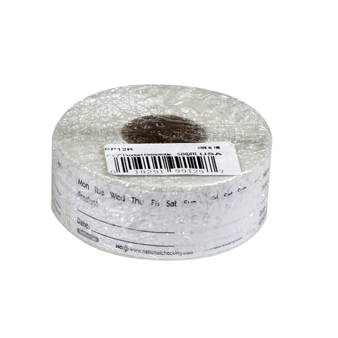 National Checking LABEL PRODUCT REMOVEABLE 1X2