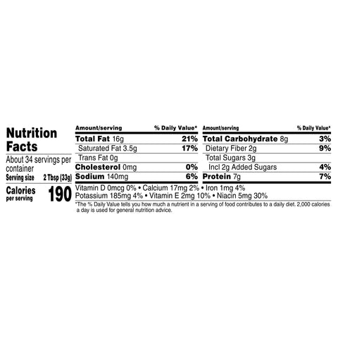 Jif Creamy Peanut Butter, 40 Ounce -- 8 per case.