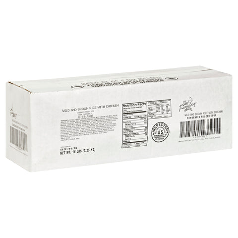 Chef Francisco Wild and Brown Rice with Chicken Soup, 4 Pound -- 4 per case
