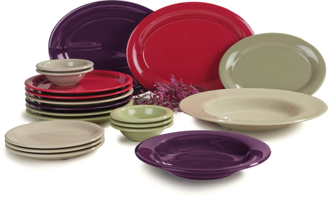 Carlisle BOWL FRUIT DURUS® RIMMED MELAMINE BONE 4.5 OZ