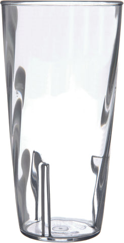Tumbler Plastic Swirl Clear 22 Oz