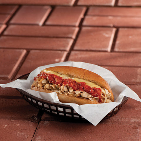 Advance Food Philly Chicken Flat Steak, 4 Ounce -- 40 per case.