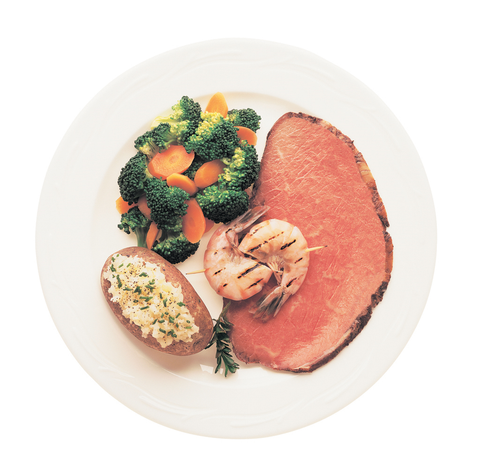 Roast Beef Top Round Cap Off Deli Faced Medium Dry