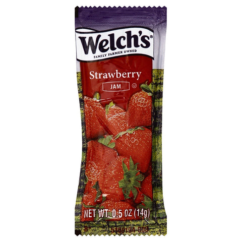 Welch's JAM STRAWBERRY SINGLE SERVE POUCH 49078000305